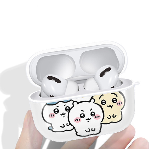 ちいかわ ハチワレ Chii-kawa hachiware 【AirPods Pro用】ハードシェル保護ケース 耐衝撃・防指紋・カラビナ付き商品仕様