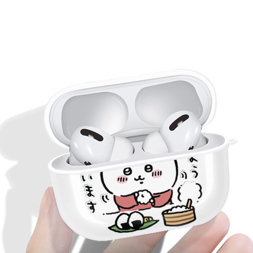 ちいかわ ハチワレ Chii-kawa hachiware 【AirPods Pro用】ハードシェル保護ケース 耐衝撃・防指紋・カラビナ付き商品仕様