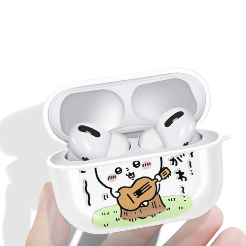 ちいかわ ハチワレ Chii-kawa hachiware 【AirPods Pro用】ハードシェル保護ケース 耐衝撃・防指紋・カラビナ付き商品仕様