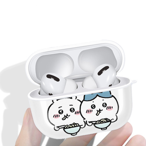 ちいかわ ハチワレ Chii-kawa hachiware 【AirPods Pro用】ハードシェル保護ケース 耐衝撃・防指紋・カラビナ付き商品仕様