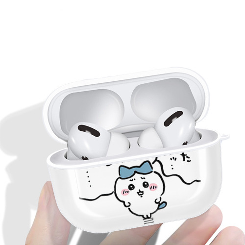 ちいかわ ハチワレ Chii-kawa hachiware 【AirPods Pro用】ハードシェル保護ケース 耐衝撃・防指紋・カラビナ付き商品仕様
