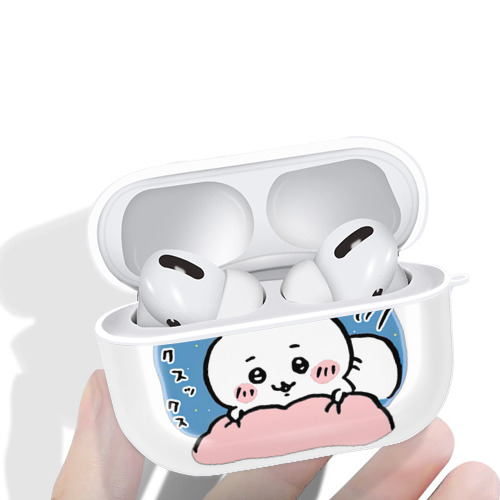 ちいかわ ちいかわ Chii-kawa chiikawa 【AirPods Pro用】ハードシェル保護ケース 耐衝撃・防指紋・カラビナ付き商品仕様
