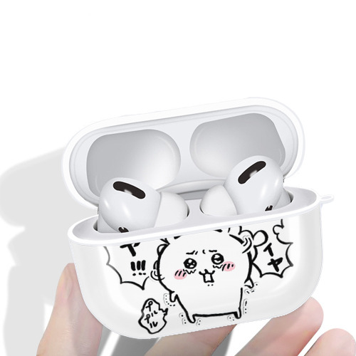 ちいかわ ちいかわ Chii-kawa chiikawa 【AirPods Pro用】ハードシェル保護ケース 耐衝撃・防指紋・カラビナ付き商品仕様