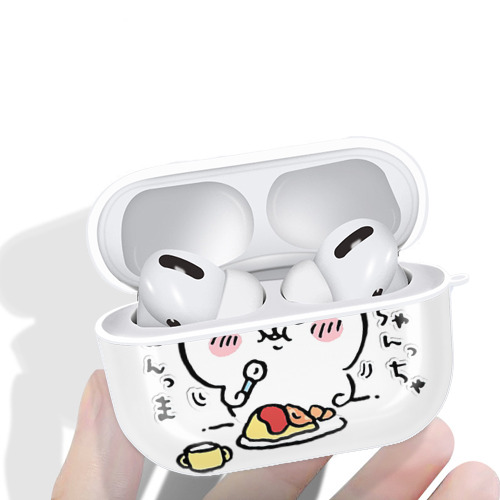 ちいかわ ちいかわ Chii-kawa chiikawa 【AirPods Pro用】ハードシェル保護ケース 耐衝撃・防指紋・カラビナ付き商品仕様