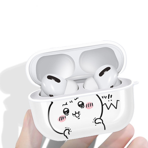 ちいかわ ちいかわ Chii-kawa chiikawa 【AirPods Pro用】ハードシェル保護ケース 耐衝撃・防指紋・カラビナ付き商品仕様