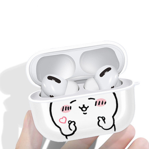 ちいかわ ちいかわ Chii-kawa chiikawa 【AirPods Pro用】ハードシェル保護ケース 耐衝撃・防指紋・カラビナ付き商品仕様