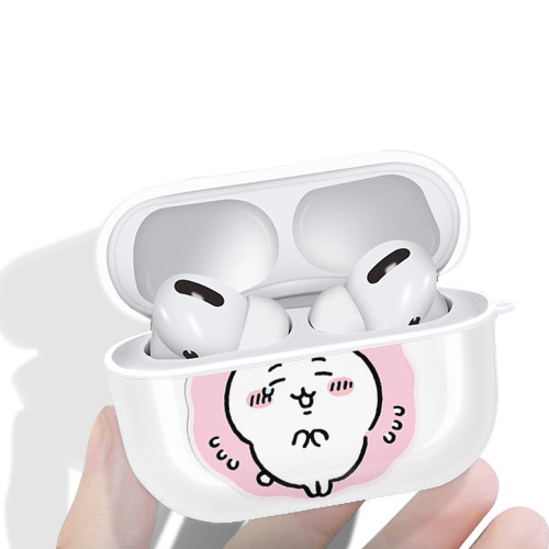 ちいかわ ちいかわ Chii-kawa chiikawa 【AirPods Pro用】ハードシェル保護ケース 耐衝撃・防指紋・カラビナ付き商品仕様
