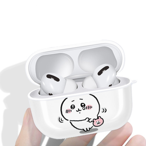 ちいかわ ちいかわ Chii-kawa chiikawa 【AirPods Pro用】ハードシェル保護ケース 耐衝撃・防指紋・カラビナ付き商品仕様