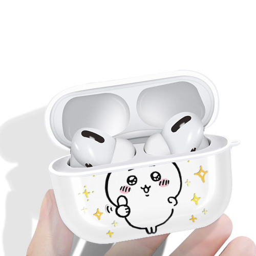 ちいかわ ちいかわ Chii-kawa chiikawa 【AirPods Pro用】ハードシェル保護ケース 耐衝撃・防指紋・カラビナ付き商品仕様