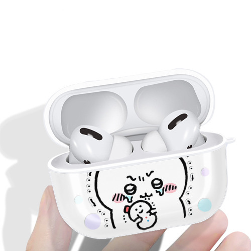 ちいかわ ちいかわ Chii-kawa chiikawa 【AirPods Pro用】ハードシェル保護ケース 耐衝撃・防指紋・カラビナ付き商品仕様