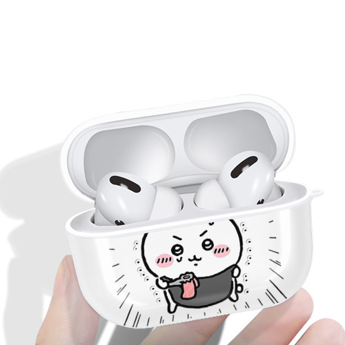 ちいかわ ちいかわ Chii-kawa chiikawa 【AirPods Pro用】ハードシェル保護ケース 耐衝撃・防指紋・カラビナ付き商品仕様