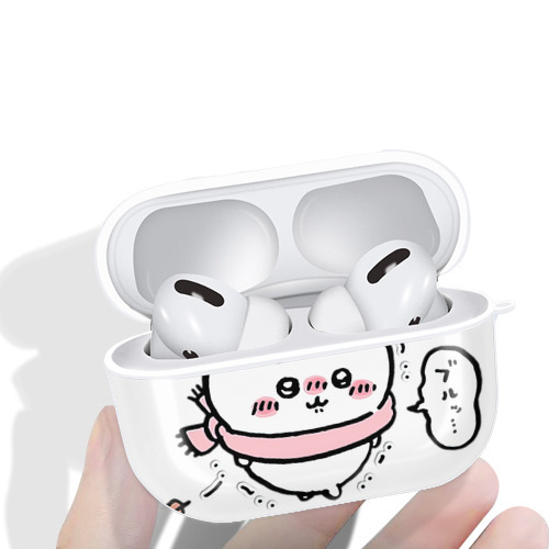 ちいかわ ちいかわ Chii-kawa chiikawa 【AirPods Pro用】ハードシェル保護ケース 耐衝撃・防指紋・カラビナ付き商品仕様