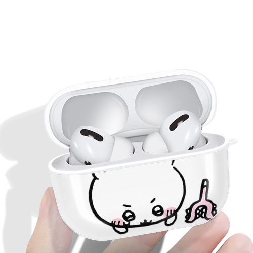 ちいかわ ちいかわ Chii-kawa chiikawa 【AirPods Pro用】ハードシェル保護ケース 耐衝撃・防指紋・カラビナ付き商品仕様