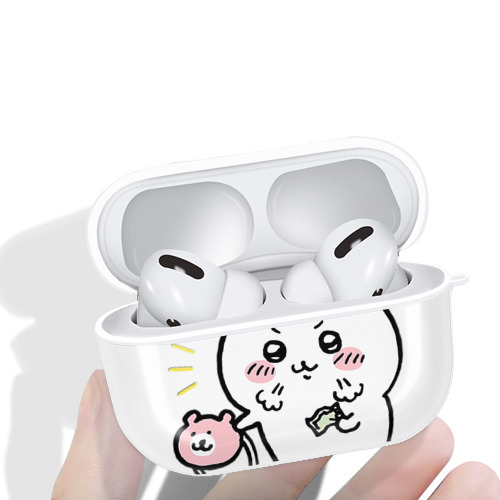ちいかわ ちいかわ Chii-kawa chiikawa 【AirPods Pro用】ハードシェル保護ケース 耐衝撃・防指紋・カラビナ付き商品仕様
