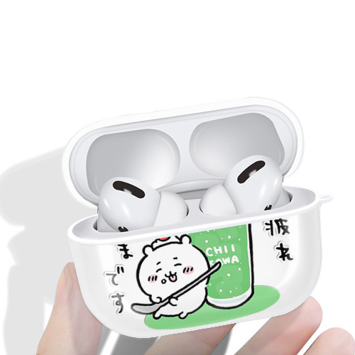 ちいかわ ちいかわ Chii-kawa chiikawa 【AirPods Pro用】ハードシェル保護ケース 耐衝撃・防指紋・カラビナ付き商品仕様