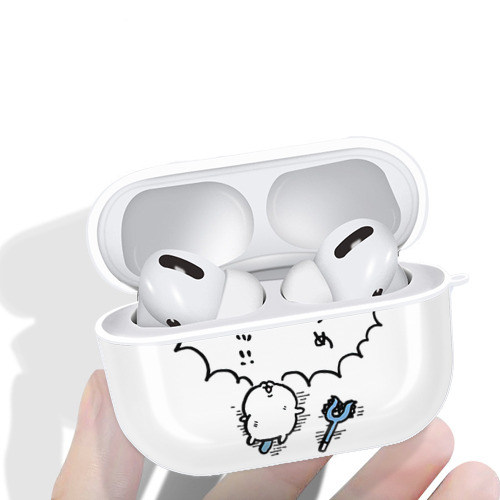 ちいかわ ちいかわ Chii-kawa chiikawa 【AirPods Pro用】ハードシェル保護ケース 耐衝撃・防指紋・カラビナ付き商品仕様