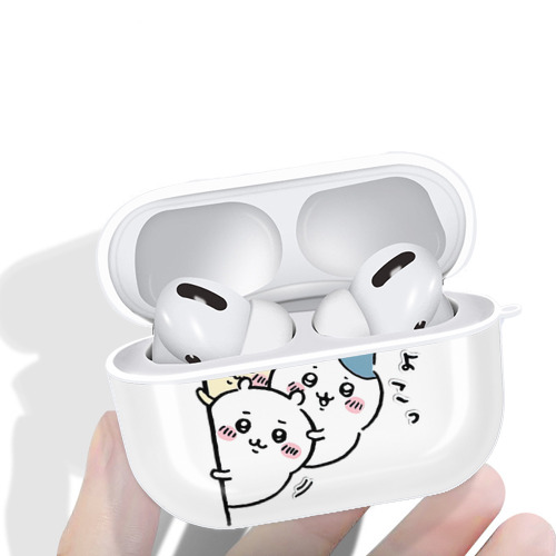 ちいかわ うさぎ Chii-kawa usagi 【AirPods Pro用】ハードシェル保護ケース 耐衝撃・防指紋・カラビナ付き商品仕様