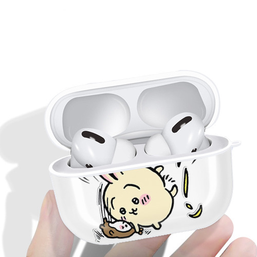 ちいかわ うさぎ Chii-kawa usagi 【AirPods Pro用】ハードシェル保護ケース 耐衝撃・防指紋・カラビナ付き商品仕様