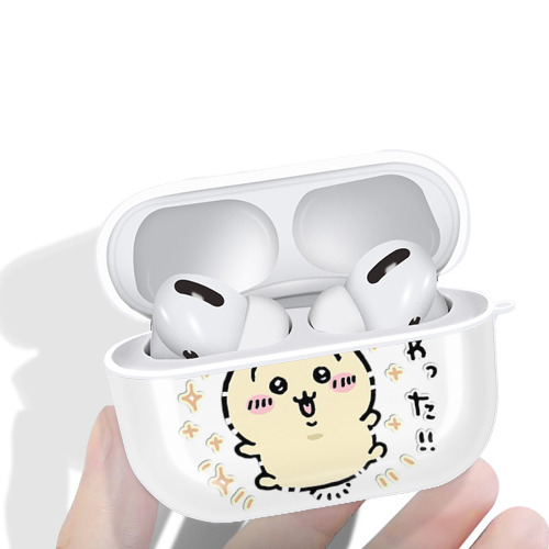 ちいかわ うさぎ Chii-kawa usagi 【AirPods Pro用】ハードシェル保護ケース 耐衝撃・防指紋・カラビナ付き商品仕様