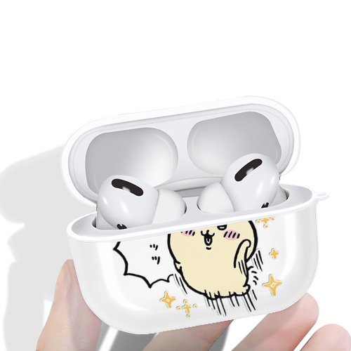 ちいかわ うさぎ Chii-kawa usagi 【AirPods Pro用】ハードシェル保護ケース 耐衝撃・防指紋・カラビナ付き商品仕様