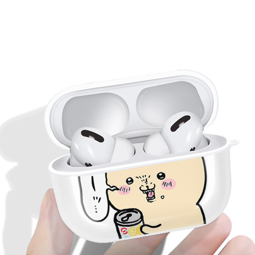 ちいかわ くりまんじゅう Chii-kawa kuri manjū 【AirPods Pro用】ハードシェル保護ケース 耐衝撃・防指紋・カラビナ付き商品仕様