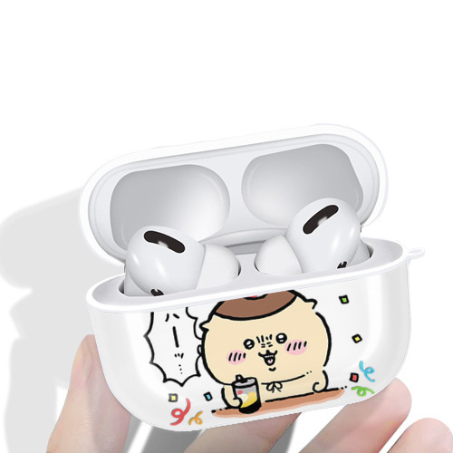 ちいかわ くりまんじゅう Chii-kawa kuri manjū 【AirPods Pro用】ハードシェル保護ケース 耐衝撃・防指紋・カラビナ付き商品仕様