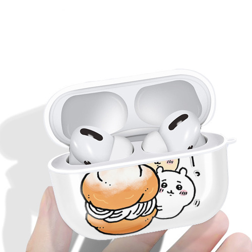 ちいかわ くりまんじゅう Chii-kawa kuri manjū 【AirPods Pro用】ハードシェル保護ケース 耐衝撃・防指紋・カラビナ付き商品仕様
