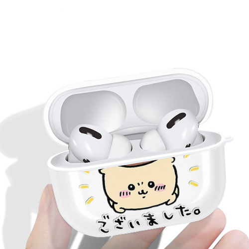 ちいかわ くりまんじゅう Chii-kawa kuri manjū 【AirPods Pro用】ハードシェル保護ケース 耐衝撃・防指紋・カラビナ付き商品仕様