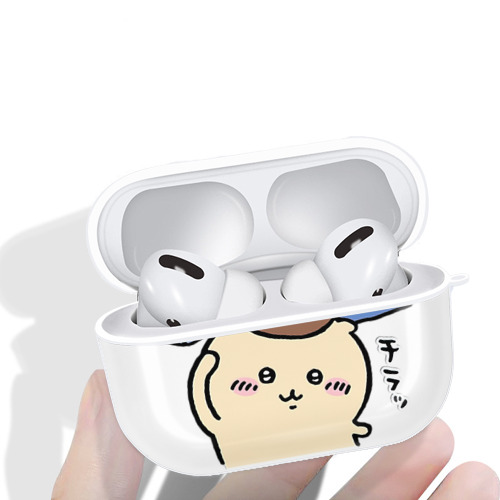 ちいかわ くりまんじゅう Chii-kawa kuri manjū 【AirPods Pro用】ハードシェル保護ケース 耐衝撃・防指紋・カラビナ付き商品仕様