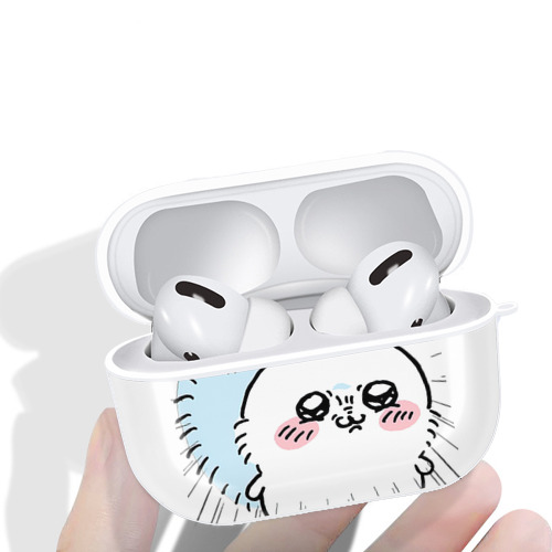 ちいかわ モモンガ Chii-kawa Momonga 【AirPods Pro用】ハードシェル保護ケース 耐衝撃・防指紋・カラビナ付き商品仕様