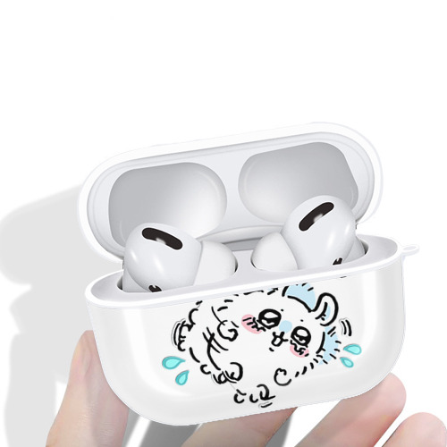 ちいかわ モモンガ Chii-kawa Momonga 【AirPods Pro用】ハードシェル保護ケース 耐衝撃・防指紋・カラビナ付き商品仕様