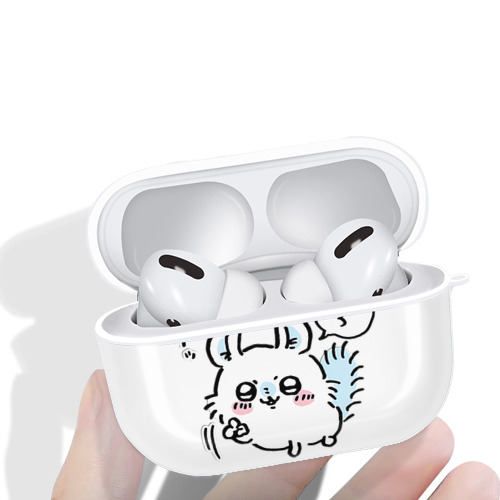 ちいかわ モモンガ Chii-kawa Momonga 【AirPods Pro用】ハードシェル保護ケース 耐衝撃・防指紋・カラビナ付き商品仕様