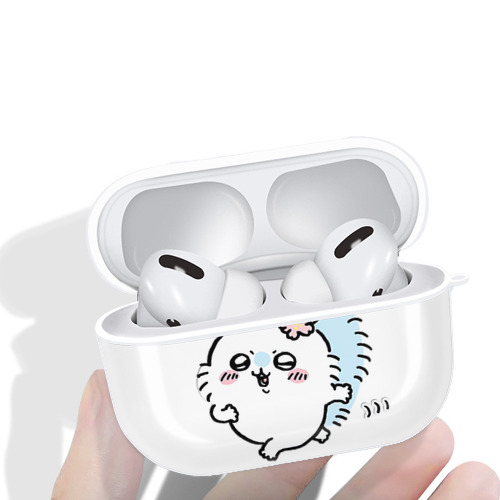 ちいかわ モモンガ Chii-kawa Momonga 【AirPods Pro用】ハードシェル保護ケース 耐衝撃・防指紋・カラビナ付き商品仕様