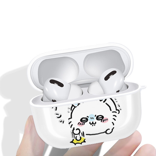 ちいかわ モモンガ Chii-kawa Momonga 【AirPods Pro用】ハードシェル保護ケース 耐衝撃・防指紋・カラビナ付き商品仕様