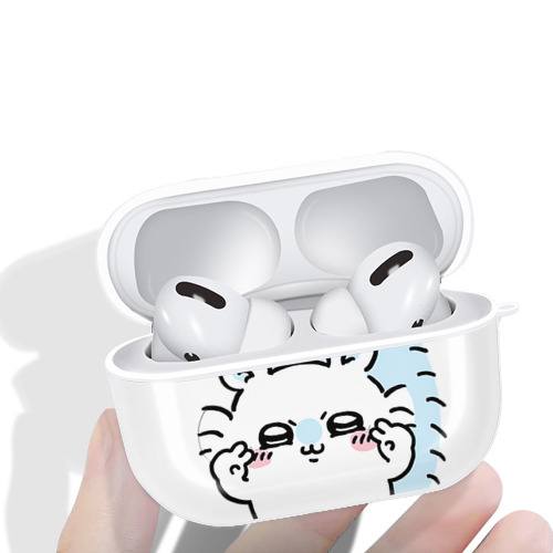 ちいかわ モモンガ Chii-kawa Momonga 【AirPods Pro用】ハードシェル保護ケース 耐衝撃・防指紋・カラビナ付き商品仕様