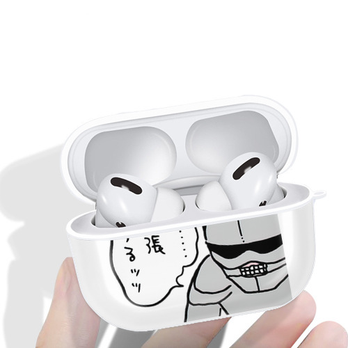 ちいかわ 労働の鎧さん Chii-kawa Mr. Armor of Labor 【AirPods Pro用】ハードシェル保護ケース 耐衝撃・防指紋・カラビナ付き商品仕様