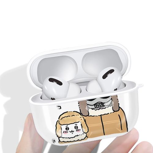 ちいかわ 労働の鎧さん Chii-kawa Mr. Armor of Labor 【AirPods Pro用】ハードシェル保護ケース 耐衝撃・防指紋・カラビナ付き商品仕様