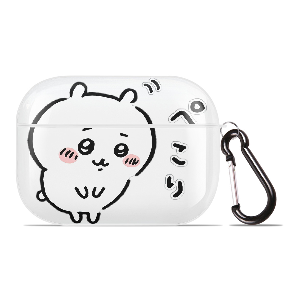（画像用） ちいかわ ちいかわ Chii-kawa chiikawa 【AirPods Pro用】ハードシェル保護ケース 耐衝撃・防指紋・カラビナ付き商品仕様