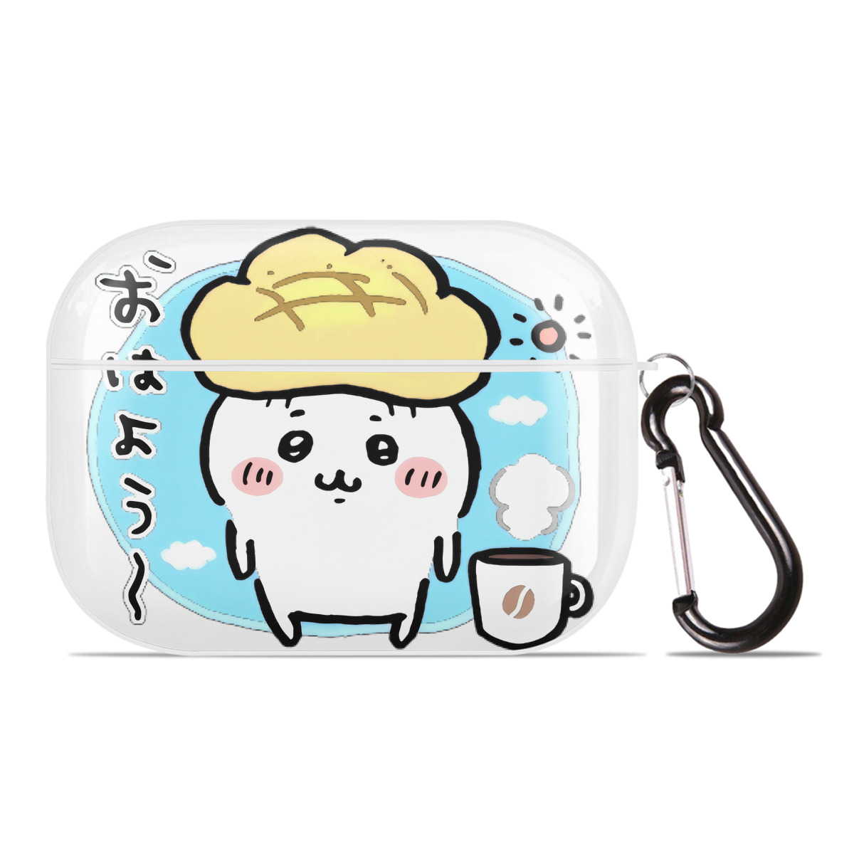 （画像用） ちいかわ ちいかわ Chii-kawa chiikawa 【AirPods Pro用】ハードシェル保護ケース 耐衝撃・防指紋・カラビナ付き商品仕様