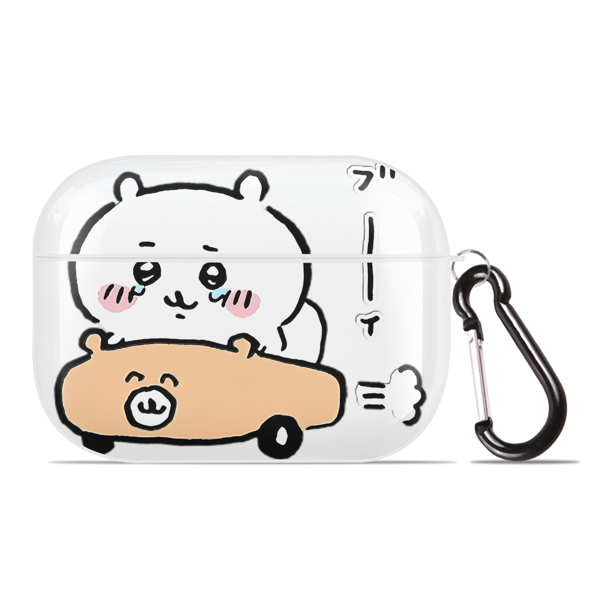 （画像用） ちいかわ ちいかわ Chii-kawa chiikawa 【AirPods Pro用】ハードシェル保護ケース 耐衝撃・防指紋・カラビナ付き商品仕様