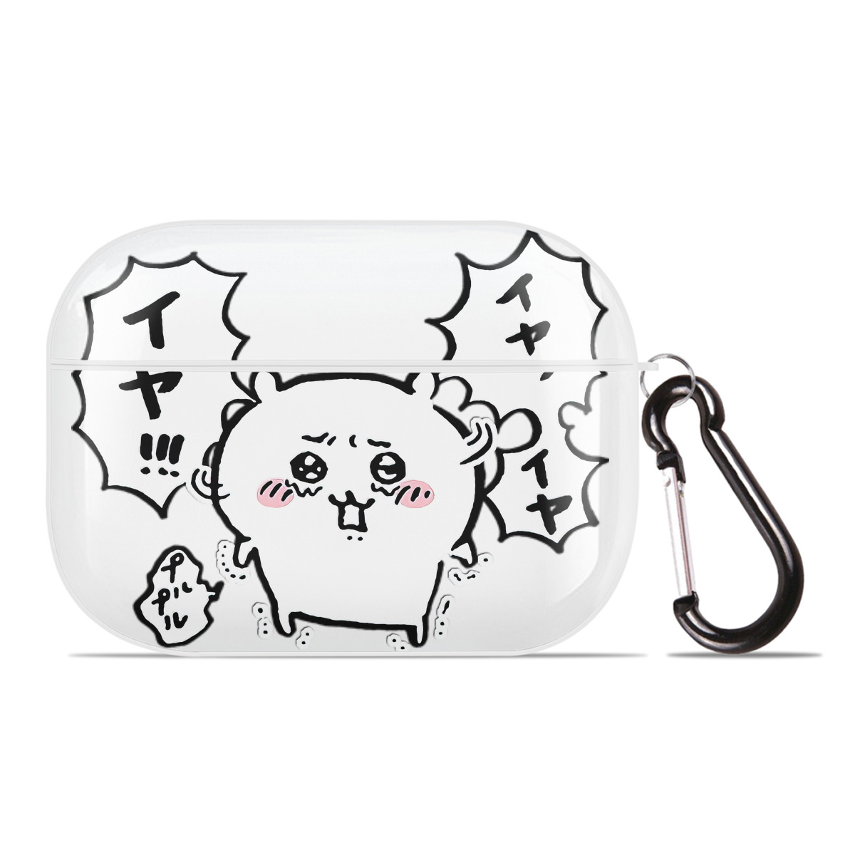 （画像用） ちいかわ ちいかわ Chii-kawa chiikawa 【AirPods Pro用】ハードシェル保護ケース 耐衝撃・防指紋・カラビナ付き商品仕様