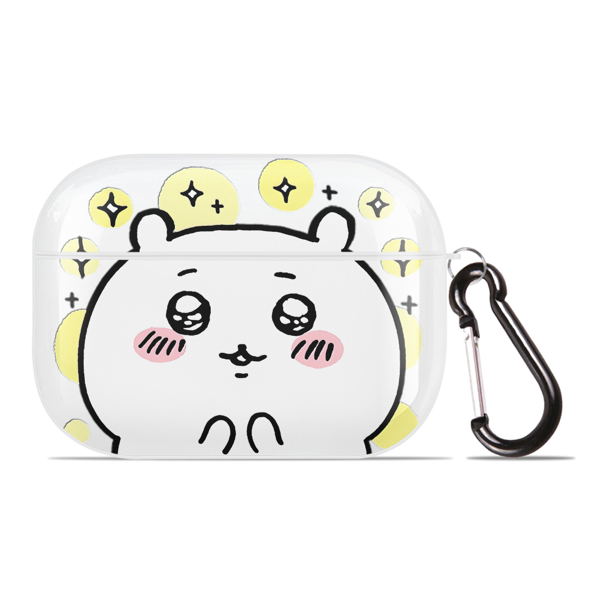 （画像用） ちいかわ ちいかわ Chii-kawa chiikawa 【AirPods Pro用】ハードシェル保護ケース 耐衝撃・防指紋・カラビナ付き商品仕様