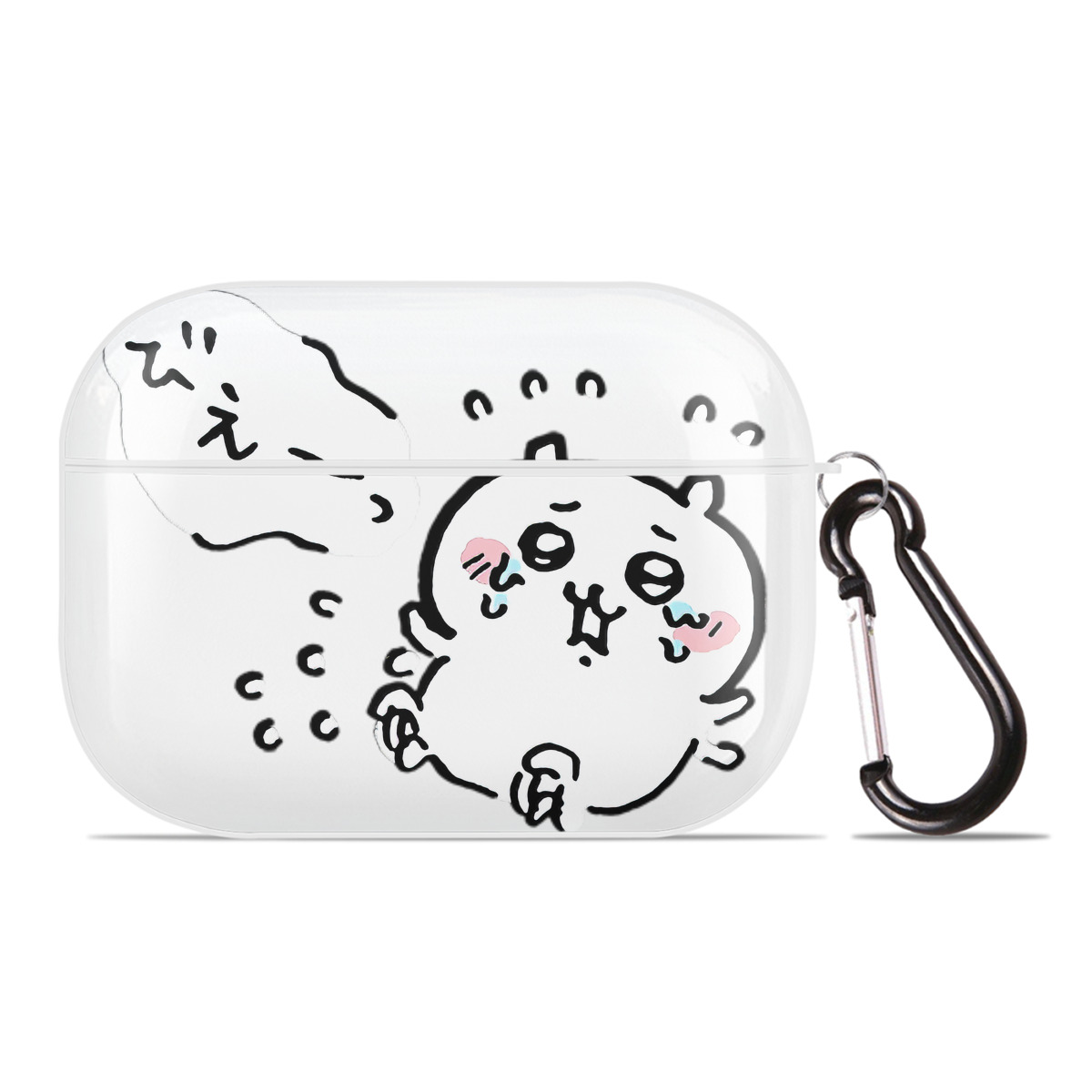 （画像用） ちいかわ ちいかわ Chii-kawa chiikawa 【AirPods Pro用】ハードシェル保護ケース 耐衝撃・防指紋・カラビナ付き商品仕様