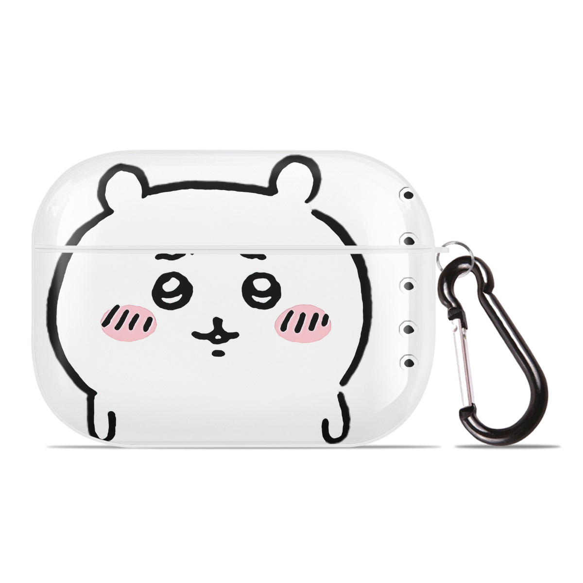 （画像用） ちいかわ ちいかわ Chii-kawa chiikawa 【AirPods Pro用】ハードシェル保護ケース 耐衝撃・防指紋・カラビナ付き商品仕様