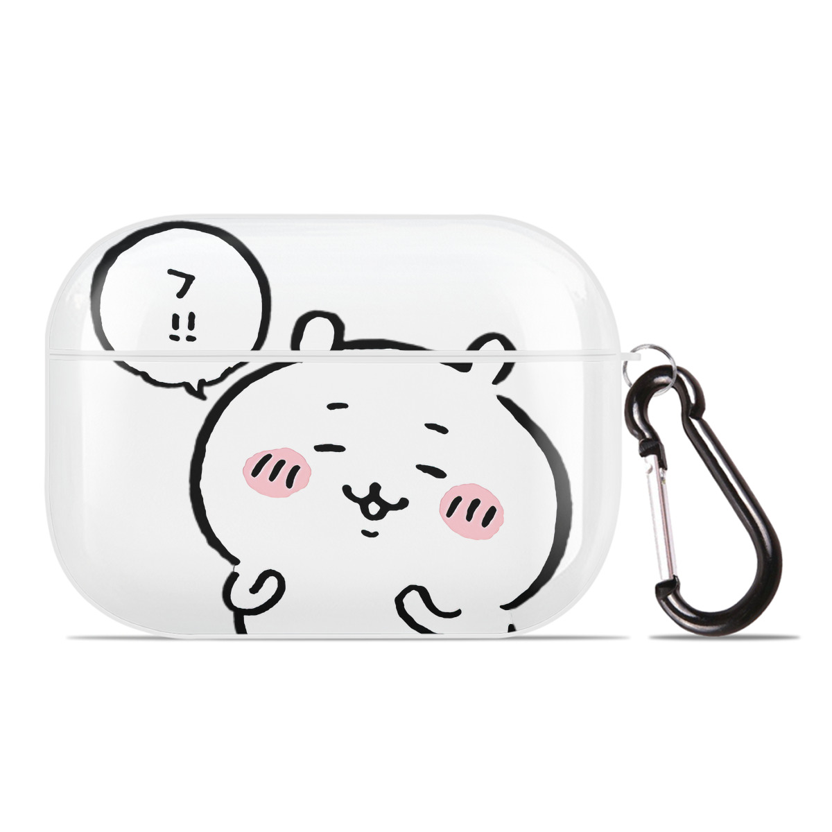 （画像用） ちいかわ ちいかわ Chii-kawa chiikawa 【AirPods Pro用】ハードシェル保護ケース 耐衝撃・防指紋・カラビナ付き商品仕様