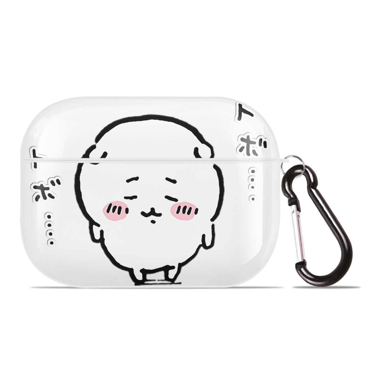 （画像用） ちいかわ ちいかわ Chii-kawa chiikawa 【AirPods Pro用】ハードシェル保護ケース 耐衝撃・防指紋・カラビナ付き商品仕様
