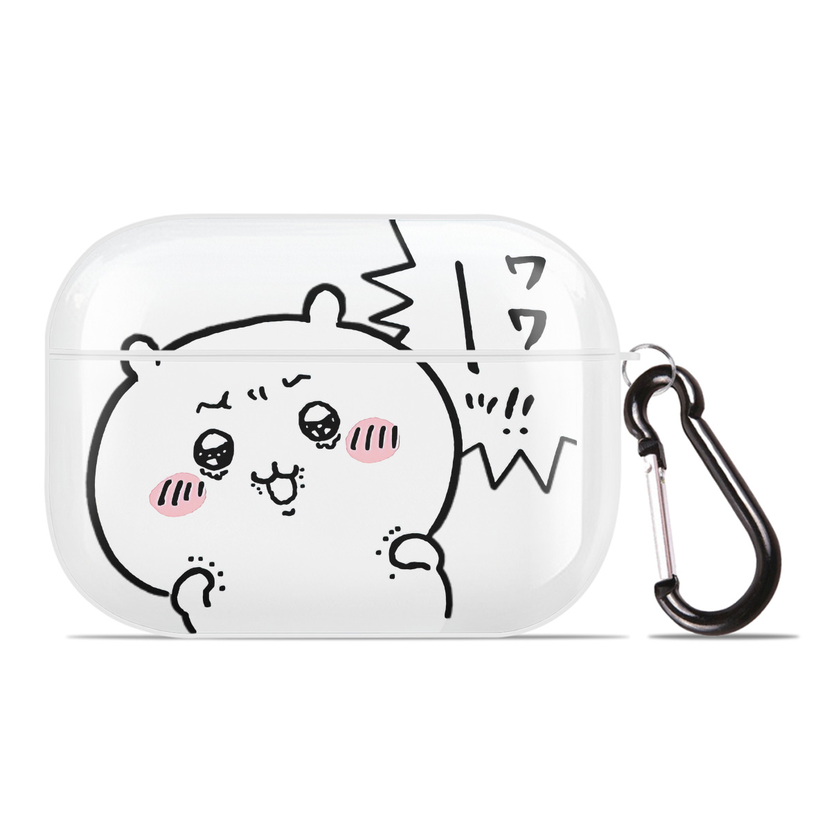 （画像用） ちいかわ ちいかわ Chii-kawa chiikawa 【AirPods Pro用】ハードシェル保護ケース 耐衝撃・防指紋・カラビナ付き商品仕様