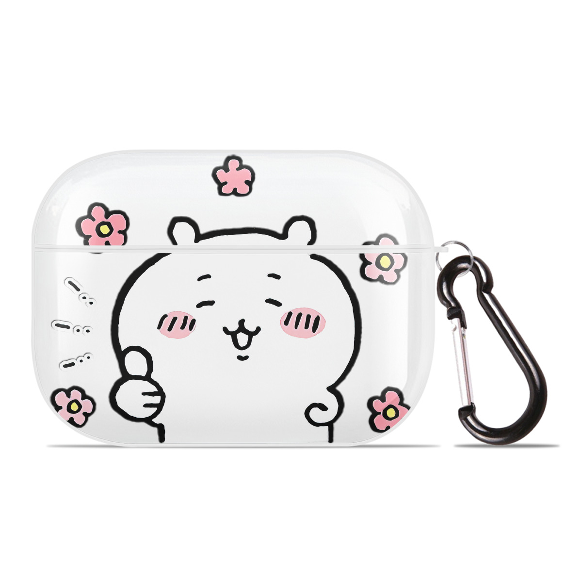 （画像用） ちいかわ ちいかわ Chii-kawa chiikawa 【AirPods Pro用】ハードシェル保護ケース 耐衝撃・防指紋・カラビナ付き商品仕様
