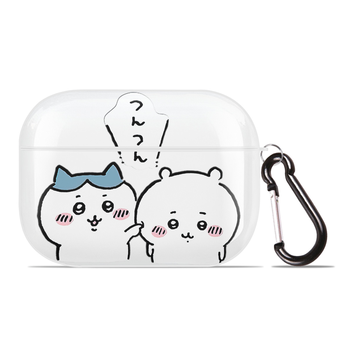 （画像用） ちいかわ ちいかわ Chii-kawa chiikawa 【AirPods Pro用】ハードシェル保護ケース 耐衝撃・防指紋・カラビナ付き商品仕様