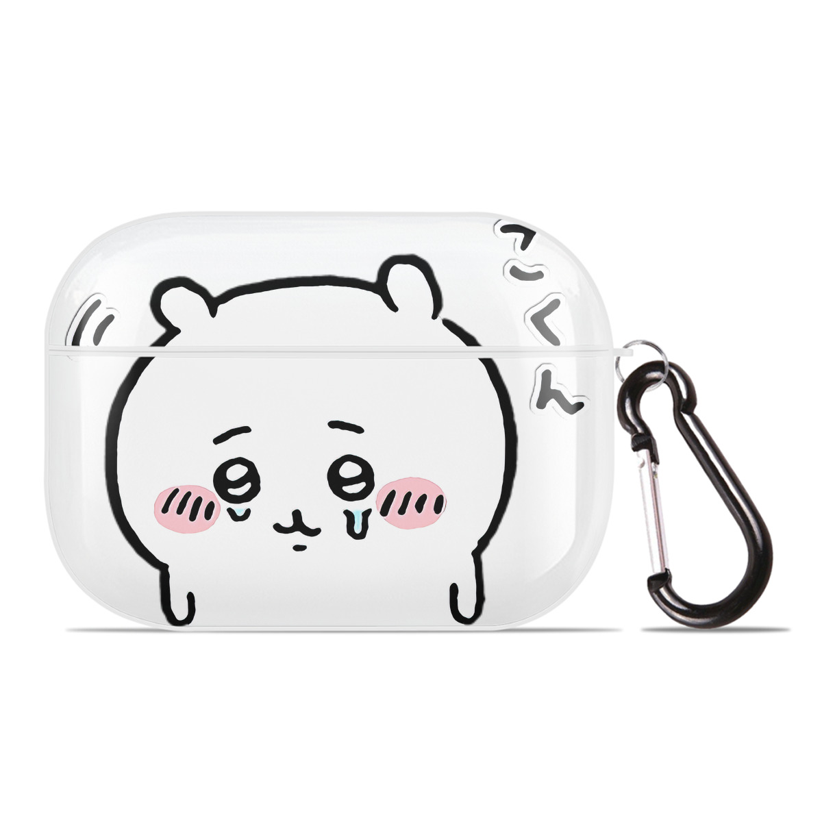 （画像用） ちいかわ ちいかわ Chii-kawa chiikawa 【AirPods Pro用】ハードシェル保護ケース 耐衝撃・防指紋・カラビナ付き商品仕様